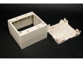 LEGRAND-WIREMOLD NM EXTRA DEEP DEVICE BOX 2G 2300 IV (PKG OF 5)