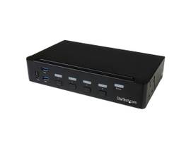 4-PORT DISPLAYPORT KVM - USB 3.0 - 4K