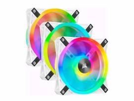 CORSAIR ICUE QL120 RGB 120MM TRIPLE FAN KIT WHT
