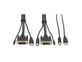 TRIPP LITE DVI KVM CABLE KIT USB 3.5MM USB M/M 6FT