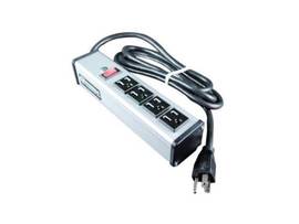 LEGRAND-WIREMOLD LC 9.25IN GRAY W/4 5-15R