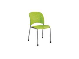 SAFCO REVE GUEST PLSTC W GLIDE 2E GN (Sold as Case Pack of 2)