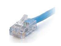 C2G QS 75FT CAT6 NON BOOTED CMP BLUE