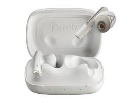 HP POLY VOYAGER FREE 60 UC M WHITE SAND EARBUDS +BT700 USB-A ADAPTER +BASIC CHARGE CASE