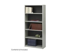 SAFCO BOOKCSE VALUEMATE 5 SHELF GRY