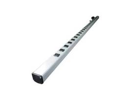 LEGRAND-WIREMOLD LC 72IN GRAY W/24 5-15R
