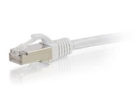C2G 9FT CAT6 SNAGLESS STP CABLE-WHT