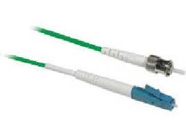 LEGRAND-ORTRONICS C2G 3M LC-ST 9/125 OS1 SM FIBER-GRN