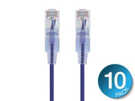 MONOPRICE SLIMRUN CAT6A ETHERNET PATCH CABLE-SNA