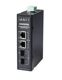 VIVOTEK INDUSTRIAL 4XFE POE+1FE SWITCH SC SINGLE MODE