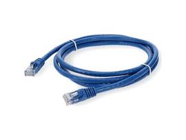 ADD-ON 7FT RJ-45 M/M CAT6 BLUE CU PATCH CBL