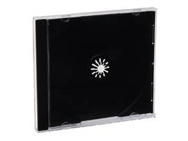 CD/DVD  JEWEL STOR CASE 200PK BLK