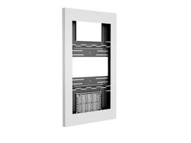 LEGRAND-CHIEF 50 PORTRAIT ON-WALL KIOSK W/GLASS WHT