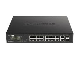 DLINK 18 PORT 10/100 UNMANAGED POE SWITCH WITH 2 COMBO SFP, 246W, V2