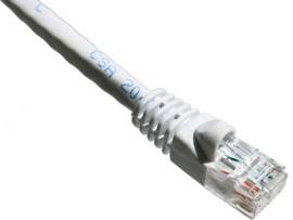 AXIOM 5FT CAT6A 650MHZ PATCH CABLE MOLDED BOOT (WHITE)