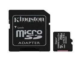 KINGSTON 256GB MICROSDXC CANVAS 100R A1 C10 CARD