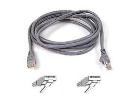 CABLE,CAT6,UTP,RJ45M/M,100 ,GRY,PATCH,SNAGLESS