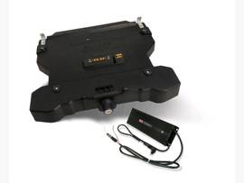GAMBER KIT: GETAC S410 TRI RF CRADLE (7160-0791-03) AND 120W GETAC POWER ADAPTER W/ CIG LIGHTER CONNECTOR (#7300-0471)
