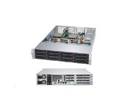 SUPERMICRO BLACK 2U SC826B WIO CHASSIS W/ 920W REDUNDANT PWS