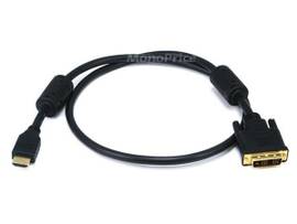 MONOPRICE 3FT 28AWG HIGH SPEED HDMI TO ADAPTER DVI