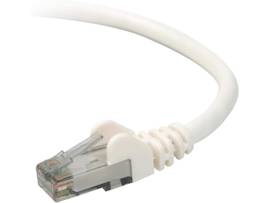 BELKIN CAT6 SNAGLESS PATCH CABLE RJ45M;7 WHITE