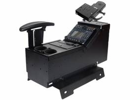GAMBER KIT, 2015-2020 TAHOE CONSOLE BOX (SILVERADO TRUCK) W/ ARMREST, CUP HOLDER AND 7160-0220. INCLUDES 3 FACEPLATES AND 3 FILLER PANELS.