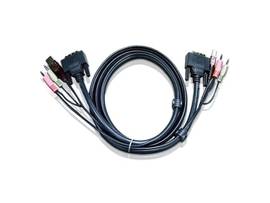 CABLE 15FT USB DVID DUAL LINK KVM CBL