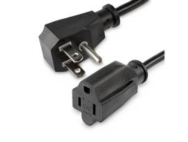 1.5FT POWER EXTENSION CORD 5-15P/5-15R