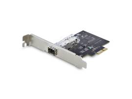 STARTECH 1-PORT GBE SFP NETWORK CARD, PCIE 2.1 X1, INTEL I210-IS, 1GBE CONTROLLER, 1000BASE COPPER/FIBER OPTIC, SINGLE-PORT GIGABIT ETHERNET NIC