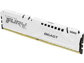 KINGSTON 64GB 6000MT/S DDR5 CL40 DIMM (KIT OF 4) FURY BEAST WHITE XMP