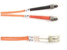 OM2 50/125 Multimode Fiber Optic Patch Cable OFNR PVC SC-LC OR 2M