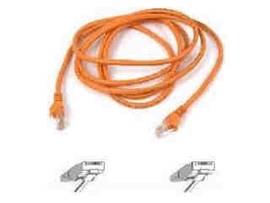 CABLE,CAT5E,UTP,RJ45M/M,10 ,ORG,PATCH