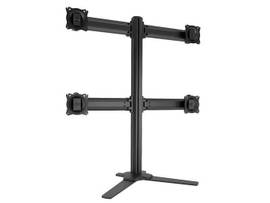 LEGRAND-CHIEF ADJ ARRAY QUAD 2X2 TABLE STAND BLK