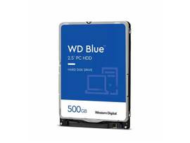 WD BLUE 500GB 5400RPM SATA 128MB CACHE, 2.5-INCH INTERNAL HARD DRIVE.