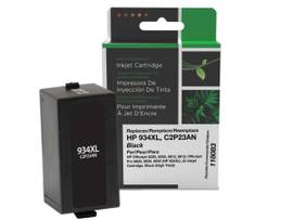 CLOVER IMAGING REMANUFACTURED HIGH YIELD BLACK INK CARTRIDGE REPLACEMENT FOR HP C2P23AN (HP 934XL)