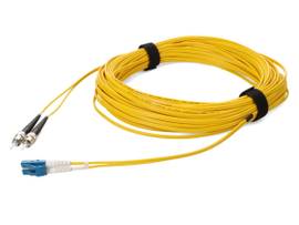ADD-ON12M LC TO ST OS2 YELLOW DUPLX PATCH CBL