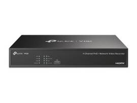 TP-LINK 4 CHANNEL POE NETWORK VIDEO RECORDER- BUILT IN 2TB HDD SPEC: H.265+/H.265/H.264+/H.264, UP TO 8MP RESOLUTION