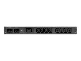 SCHNEIDER RACK ATS, 230V, 16A, C20 IN, (8) C13 (1) C19 OUT