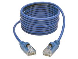 TRIPP LITE CAT5E 350 SNAGLESS SLIM UTP BLUE 6 FT.
