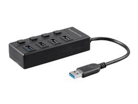MONOPRICE 4-PORT USB 3.0 SWITCH HUB