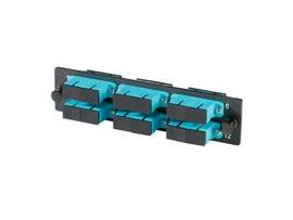 LEGRAND-ORTRONICS PANEL,6,SC,DX,OM3, AQUA
