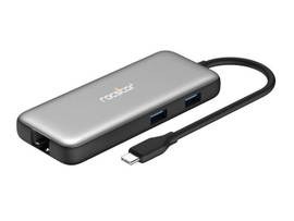 ROCSTOR PREMIUM USB-C 6-IN-1 MULTIPORT ADAPTER -