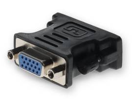 ADD-ONDVI TO VGA M/F BLACK ADAPTER