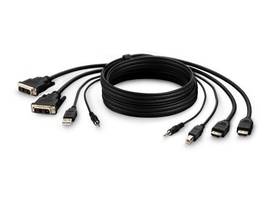 BELKIN TAA 2 DVI TO HDMI/USB/AUD CBL, VD MM; US