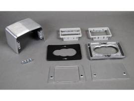 LEGRAND-WIREMOLD PDSTL FITTING 1 ORT OPNG