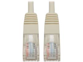 TRIPP LITE CABLE CAT5E 350MHZ MOLDED PATCH WHT 15FT
