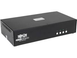 TRIPP LITE DISPLAYPORT KVM 4-PORT DUAL MONITOR NIAP