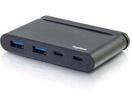 C2G USB-C HUB WITH USB-A, USB-C AND PD
