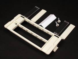 LEGRAND-WIREMOLD NM SIX TRACJACK FACEPLATE 5500 WH (PKG OF 10)