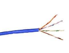 BELKIN CAT5E SOLID BULK 4PR;24AWG 250 BLUE PLNM